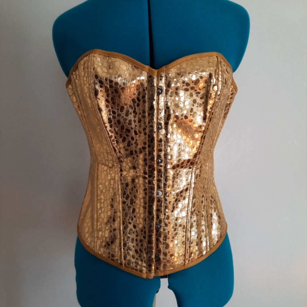 Gold Corset 2xl